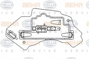 Резистор печки для моделей: MERCEDES-BENZ (E-CLASS, E-CLASS)