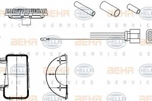 Резистор печки  для моделей: VOLVO (FH, FM,FM)