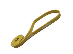 Резинка для фитнеса York 15-25кг - 2080x22x4,5 мм, желтый.