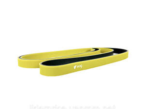 Резинка-еспандер WCG Two Colors 8-25 кг для тренувань та фітнесу Level 2 (19 мм), Оригінал!