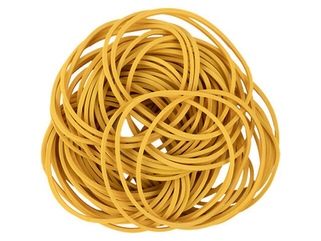 Гумові резинки для грошей Axent Unicolor, 50 г (D4630) - Фото 1