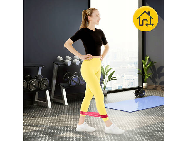 Резинки для фітнесу 4FIZJO Mini Power Band набір 5 шт 1-20 кг Pink (P-5907739311443) - Фото 8