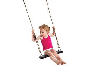 Резиновое сиденье для качелей на веревках KBT