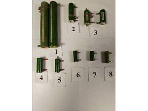 Резистори ПЕВР, ПЕВ (7,5; 10; 15; 25), С5-37, МЛТ