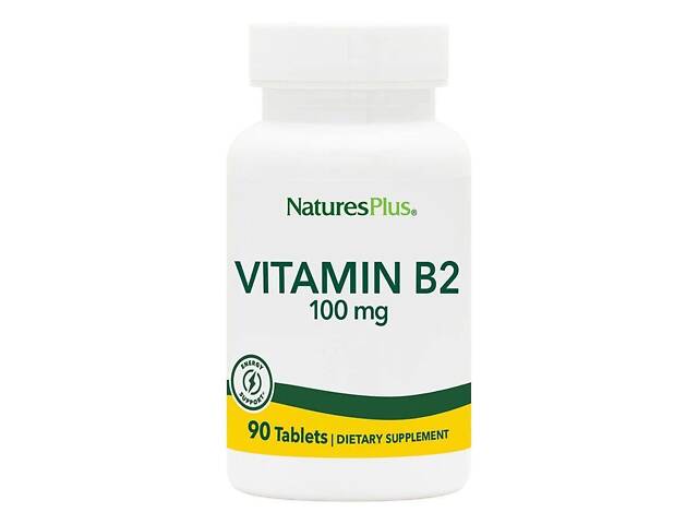 Рибофлавин, Витамин B-2, Vitamin B-2, Nature's Plus, 100 мг, 90 таблеток - Фото NaN Рибофлавин, Витамин B-2, Vitamin B-2, Nature's Plus, 100 мг, 90 таблеток - Фото NaN