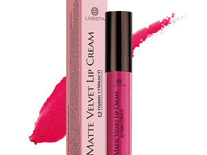 Редкая матовая помада 11 Фуксия, 5,5 мл Livesta