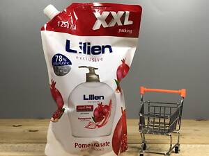 Рідке крем-мило Lilien Exclusive Pomegranate запаска - 1.25 л.