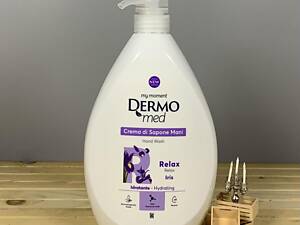 Рідке крем мило з дозатором DermoMed Iris - 1 л.