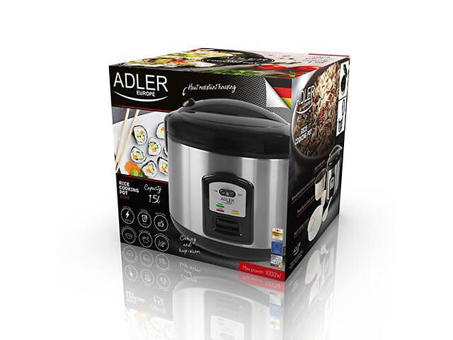 Рисоварка Adler AD-6406 1000 Вт - Фото 5