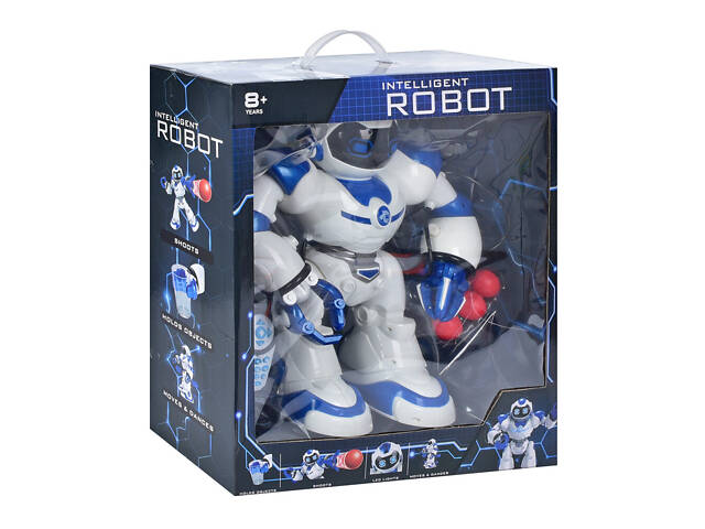 Робот на пульті управління (програмується, музика, світло, ходить, танцює, стріляє) J1039A - Фото 4