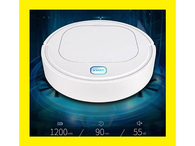 Робот-пилосос ES28 Smart Robot розумний пилосос на акумуляторі - Фото 2