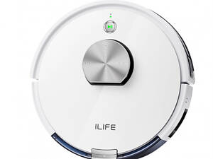 Робот-пылесос ILife L100 для сухой и влажной уборки с поддержкой Wi-Fi (Белый)