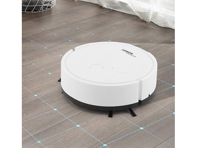 Робот пилосос міні RESTEQ білий, 400mah, 3,7v. Бездротовий компактний пилосос - Фото 2