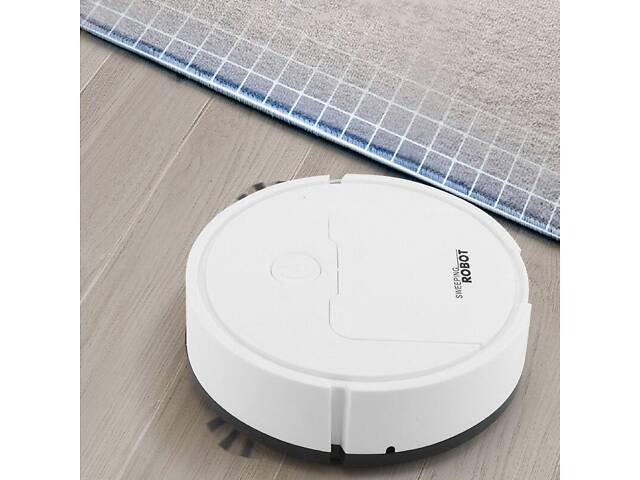 Робот пилосос міні RESTEQ білий, 400mah, 3,7v. Бездротовий компактний пилосос - Фото 4