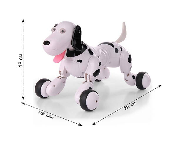 Робот собака на радіокеруванні Happy Cow Smart Dog (чорний) - Фото 4