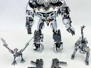 Робот-трансформер 2Life Десептикон Саундвейв мерседес CE02 17 см Серый v-13167