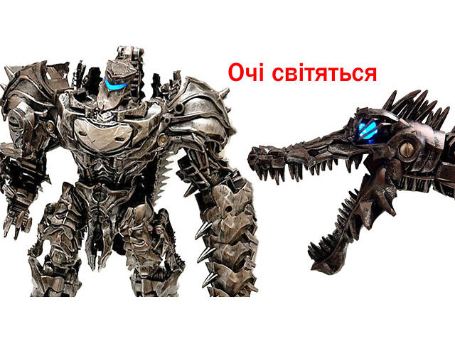 Робот-трансформер Taiba AM01 Transformers Scorn 37 см Сірий (v-11013) - Фото 5