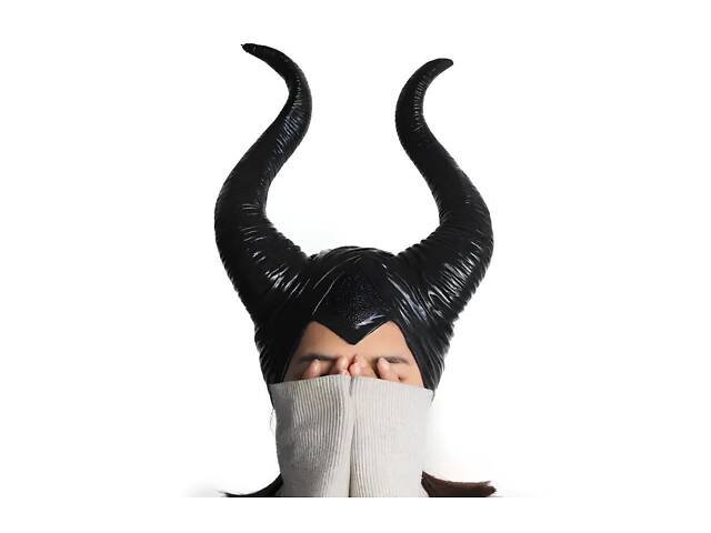 Роги Малефісенти RESTEQ — головний убір для косплею та Геловіну в стилі культового персонажа з фільму 'Малефісента' - Фото 2