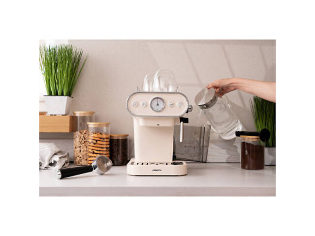 Рожкова кавоварка еспресо Ardesto FCM-E15BG - Фото 6