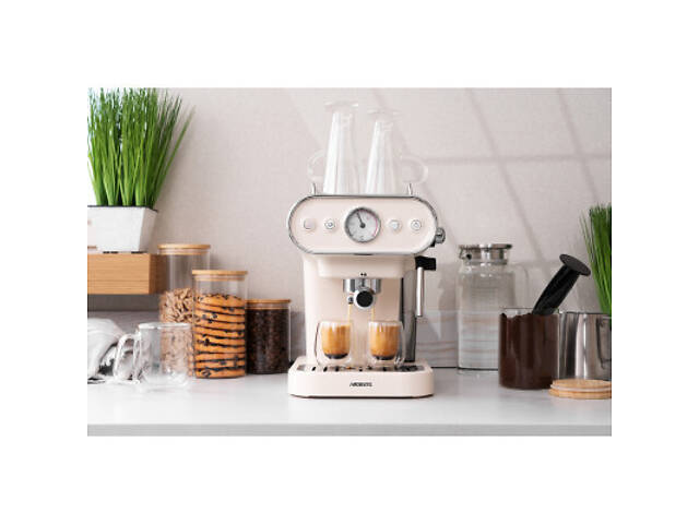 Рожкова кавоварка еспресо Ardesto FCM-E15BG - Фото 10