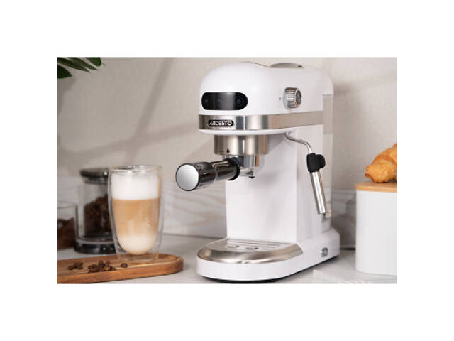 Рожкова кавоварка еспресо Ardesto YCM-E1500 - Фото 4