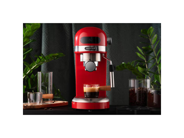 Рожкова кавоварка еспресо Ardesto YCM-E1501 - Фото 7