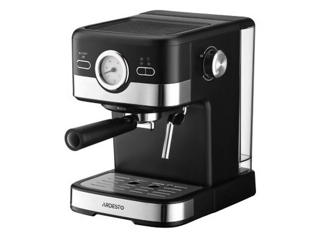 Рожкова кавоварка еспресо Ardesto YCM-E16B - Фото 1