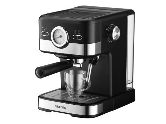 Рожкова кавоварка еспресо Ardesto YCM-E16B - Фото 9