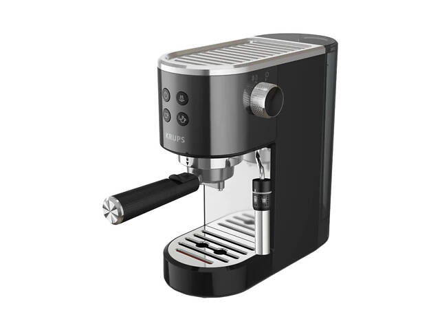 Ріжкова кавоварка еспресо Krups XP444G10 - Фото 1