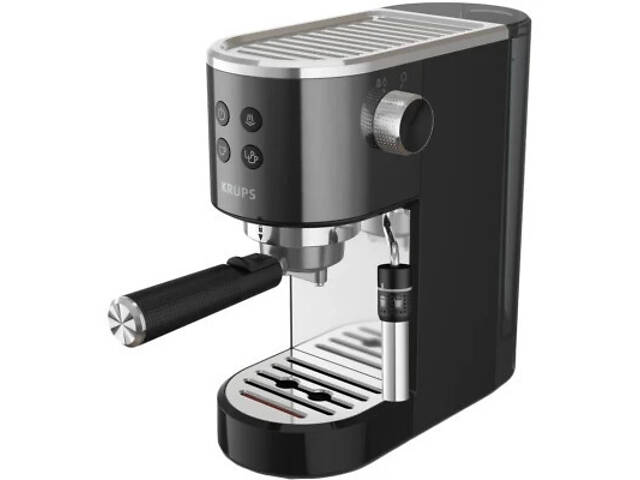 Рожкова кавоварка еспресо Krups XP444G10 - Фото 1