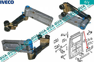 Ролик/кронштейн бічних лівих зсувних дверей середній 93929827 Iveco/ІВЕКО DAILY I 1978-1989/ДЕЙЛІ Е1 78-89, Iveco