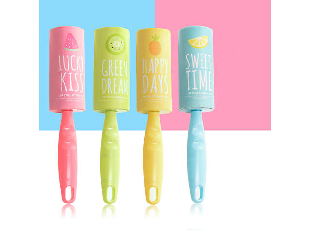 Ролик для чистки одежды 9430 21,5 см желтый - Фото 3