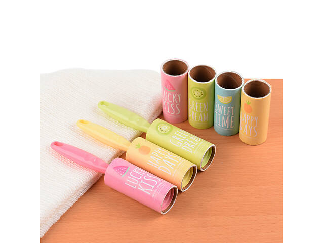 Ролик для чистки одежды 9430 21,5 см желтый - Фото 5