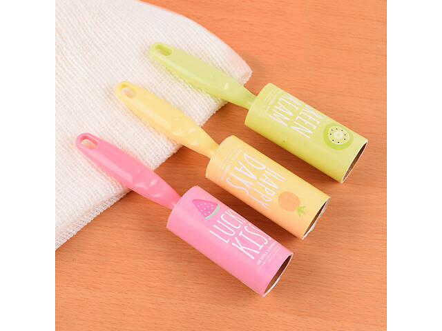 Ролик для чистки одежды 9430 21,5 см желтый - Фото 6