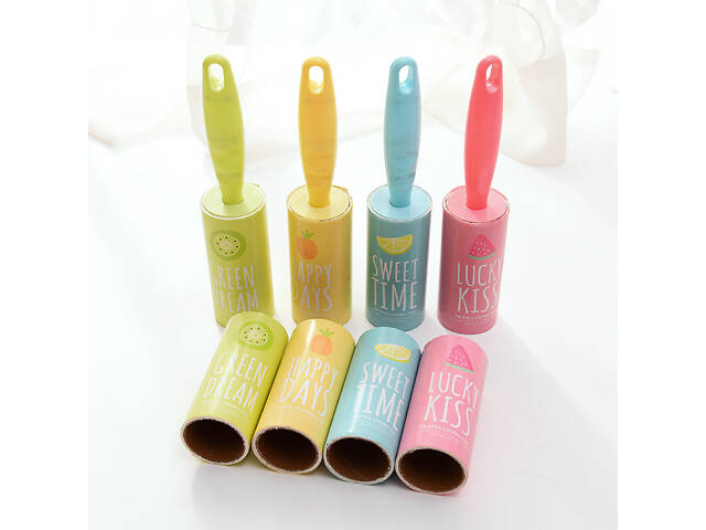 Ролик для чистки одежды 9433 21,5 см розовий - Фото 4