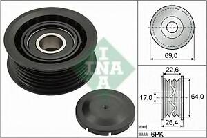 69x17x26,5 Ролик паска приводного DB Sprinter Cdi/VAG