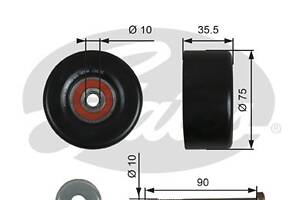 Ролик модуля натягувача ременя