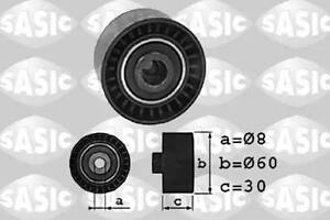 Ролик на 1007, 206, 207, 307, 308, Berlingo, C-Eelysee, C2, C3, C3 Pluriel, C4, Partner, Xsara