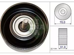 Ролик на 9-3, 9-3X, 9-5, Antara, Astra J, Captiva, Insignia A, Malibu