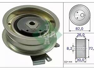 Ролик на A3, A4, Alhambra, Altea, Altea XL, Bora, Caddy, Cordoba, Exeo, Fabia, Golf, Ibiza, Jetta, Leon, Multivan, Ne...