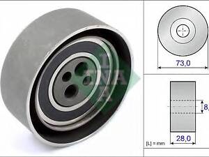 Ролик натяжной AUDI (выр-во Ina) INA 531010320 на AUDI COUPE (89, 8B)