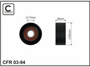 Ролик натяжной CAFFARO 0394 на CITROEN BERLINGO фургон (M_)