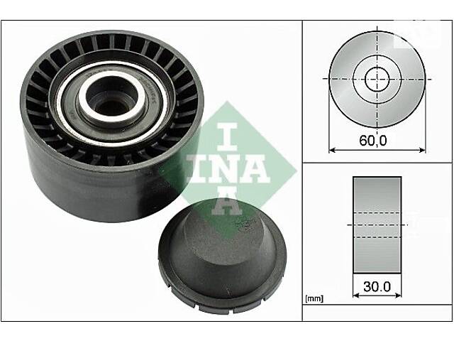 Ролик натяжной, 1.6TDCI 04- Focus