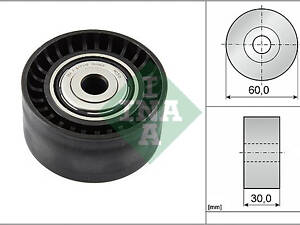 Ролик натяжний, 2.0DCI 06- (60x30x10)