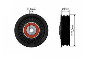 Ролик приводного ремня 8222