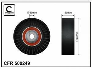 Ролик проміжний поліклинового ремня Subaru Forester/Impreza/Legacy IV/V/Outback/XV 2.0D 02.08- 85x10x30 Зовнішній діамет