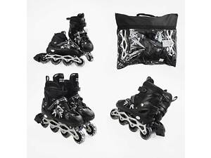 Ролики 45432-L /розмір 39-43/ колір – ЧОРНИЙ