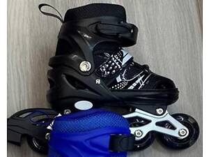 Ролики 50326-М /розмір 34-38/ колір – ЧОРНИЙ