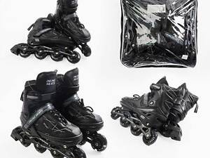 Ролики 74384-М /розмір 34-38/ колір – ЧОРНИЙ