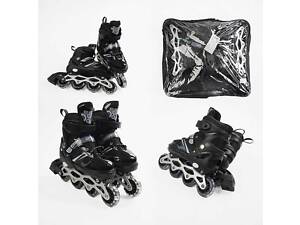 Ролики 86937-М /розмір 34-38/ колір – ЧОРНИЙ